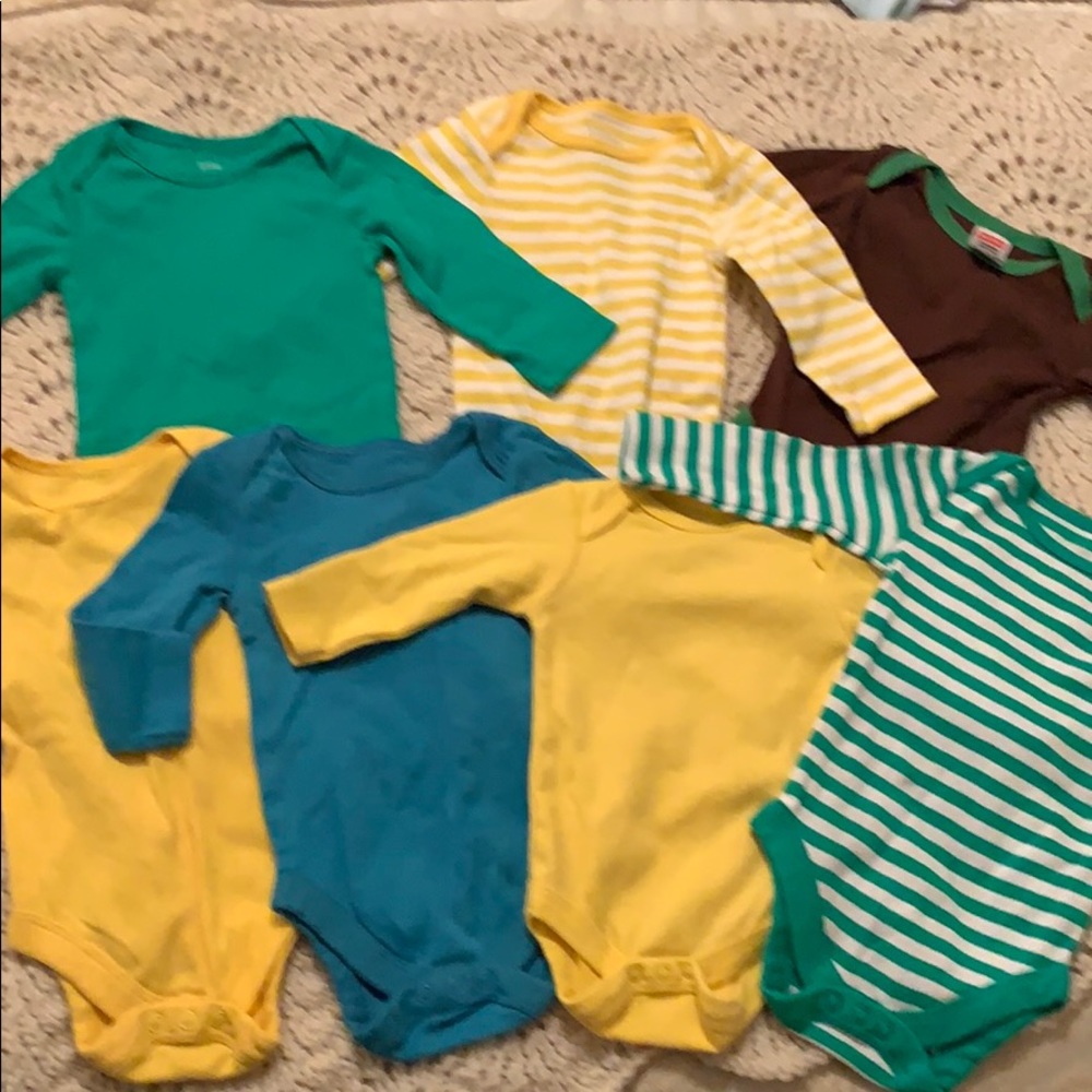 (7) Baby Onesies